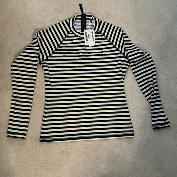 J. Crew Striped Rashguard - Picture 1 of 2